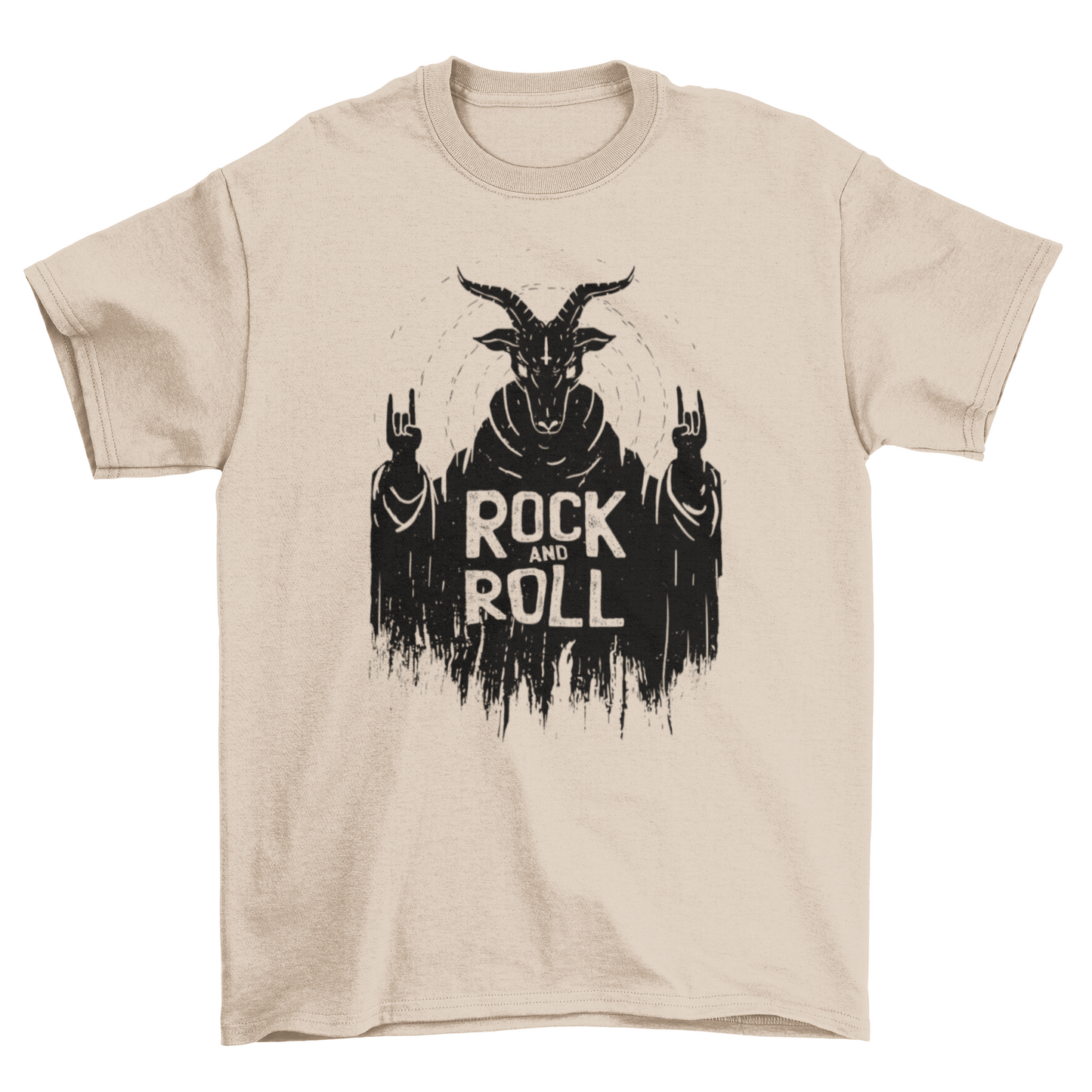 Rock ad roll creature grunge t-shirt